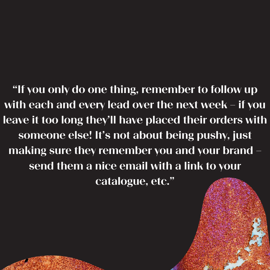 Exhibitor Top Tips 5